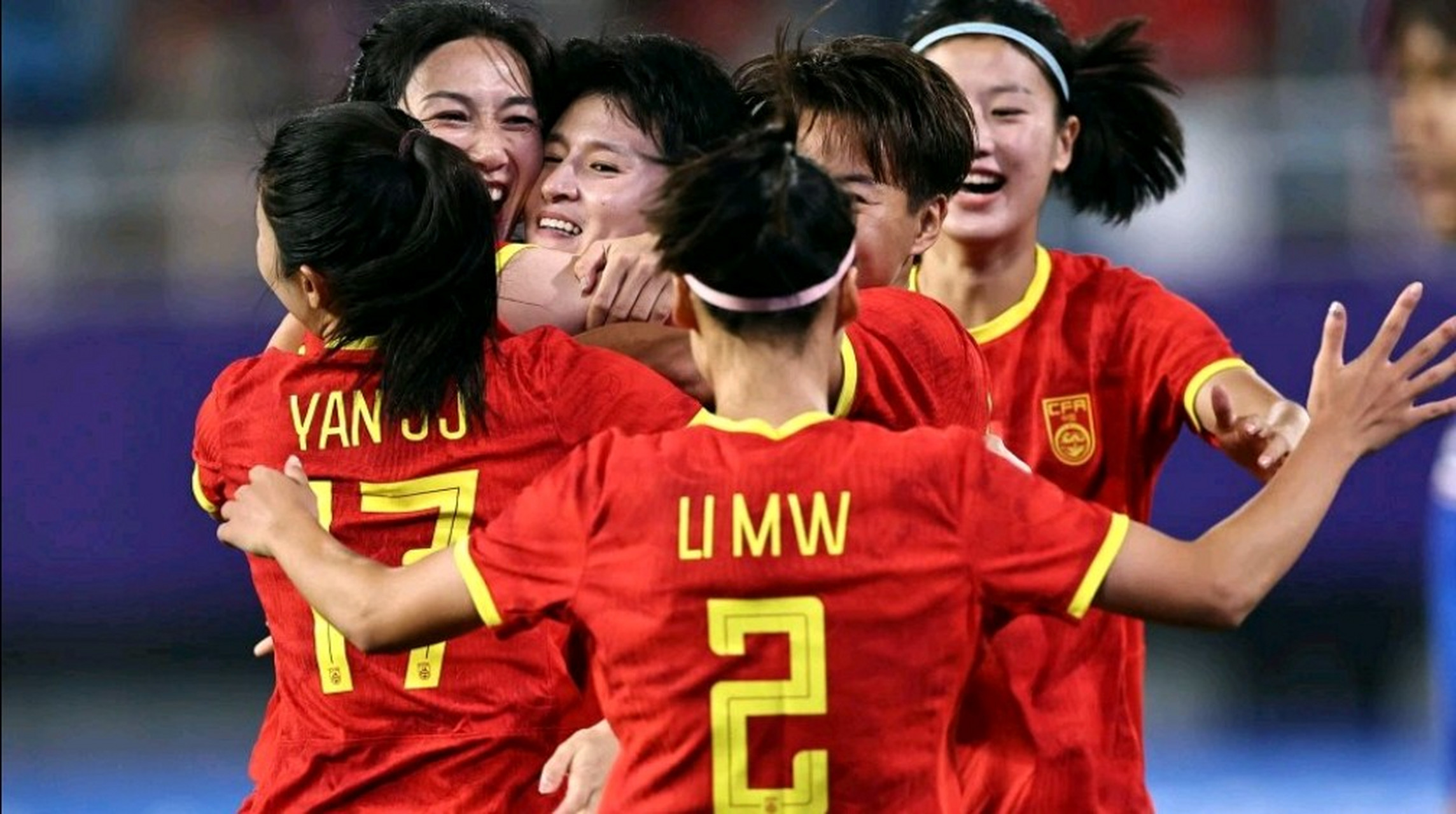 中国女足首夺世界冠军